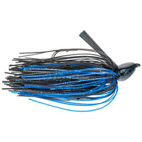 Black Blue Strike King Denny Brauer Structure Jig for Bass Fishing