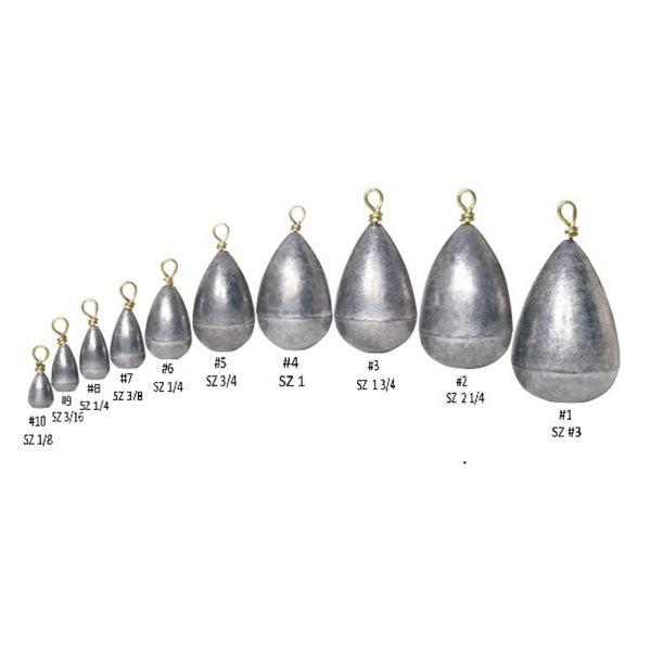 Sinkers – Natural Sports - The Fishing Store