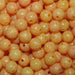 TroutBeads Mottled Beads - Egg Yolk