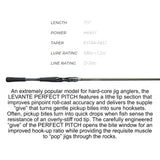 Megabass Levante Perfect Pitch Casting Rods