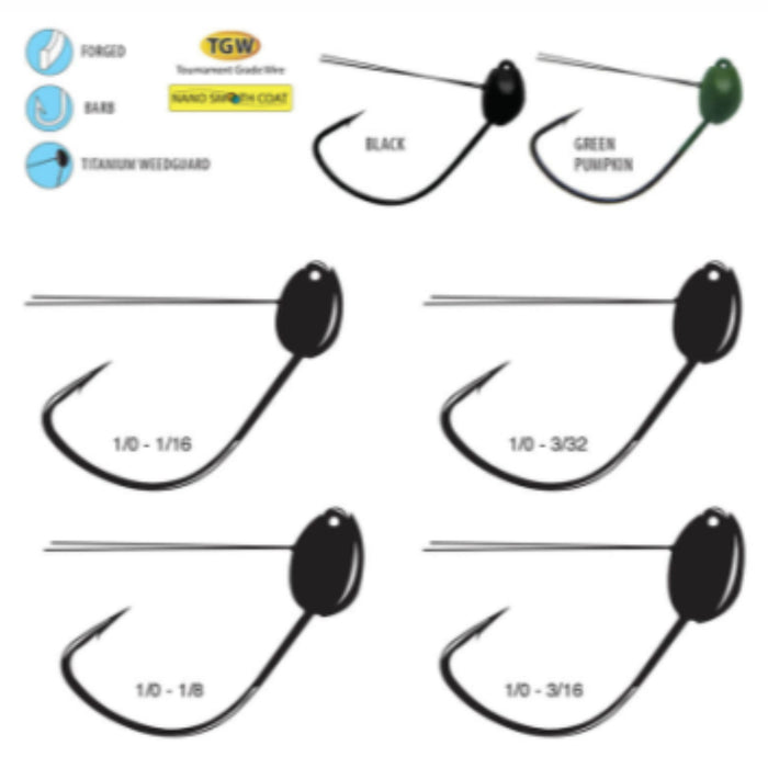 Gamakatsu G-Finesse Wacky Jig Head