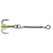 Glow Chartreuse VMC Treble Dropper Chain - 15mm