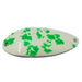 Acme Little Cleo Glow Casting Spoon - Glow Green Splatter