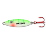 Northland UV Buck-Shot Spoon - Glow Perch