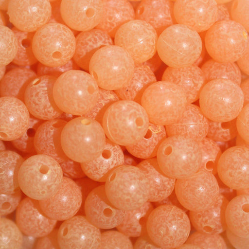 TroutBeads Mottled Beads - Glow Roe
