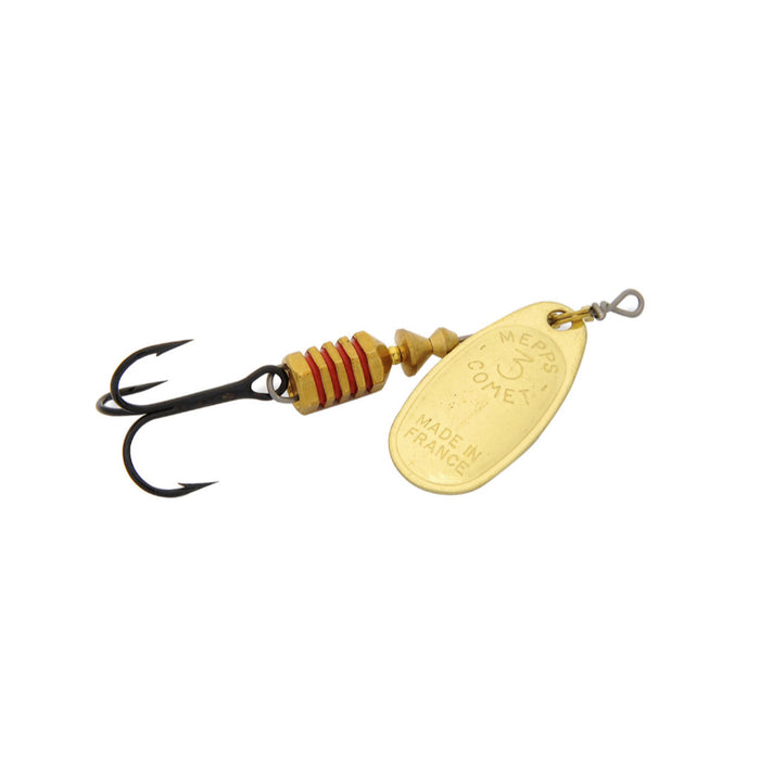 Gold Mepps Comet Inline Spinner