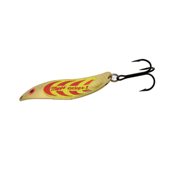 Gold Chartreuse Mepps Syclops Spoons