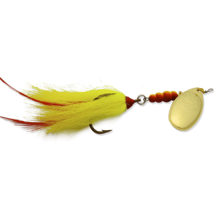 Gold Mepps Musky Killer Bucktail Spinner