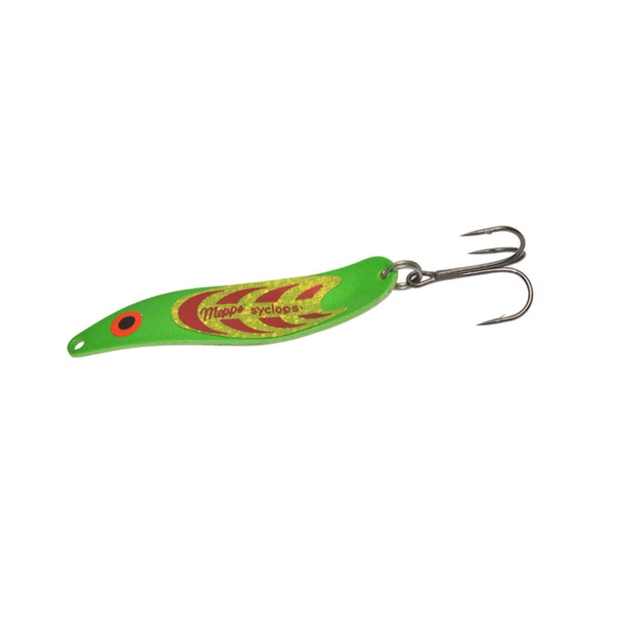Green Chartreuse Mepps Syclops Spoons