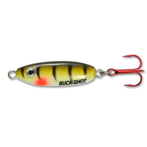 Northland UV Buck-Shot Spoon - Green Perch