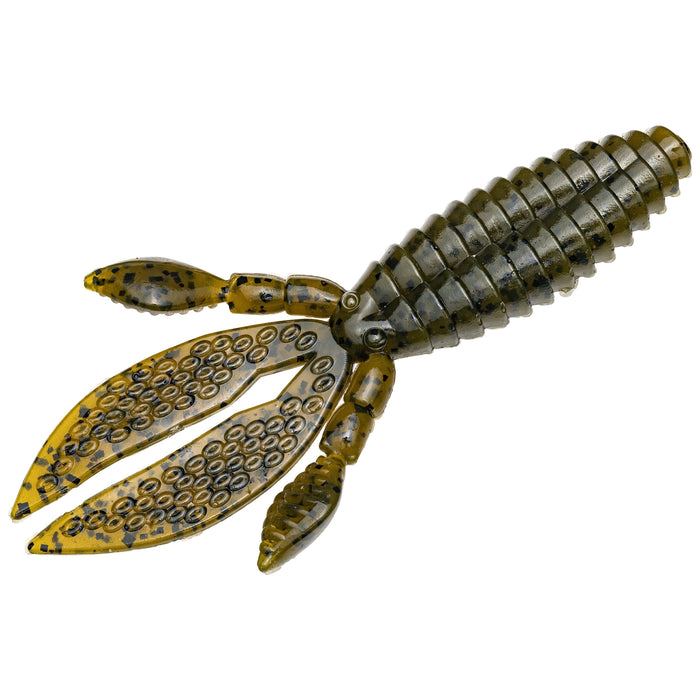 Green Pumpkin Strike King KVD Perfect Plastics Rodent Creature Bait