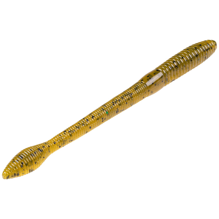 Green Pumpkin Strike King KVD Perfect Plastics 5" Baby Fat Finesse