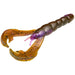 Green Pumpkin Purple Swirl Strike King KVD Perfect Plastics 4" Rage Craw