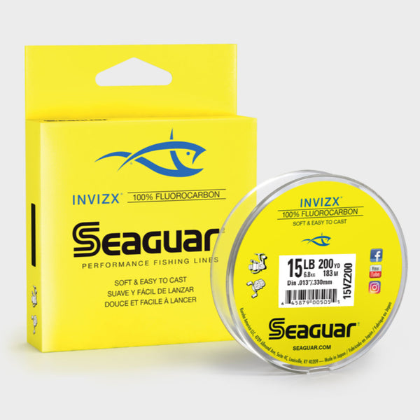 Seaguar InvisX Fluorocarbon Fishing Line – Natural Sports - The Fishing  Store