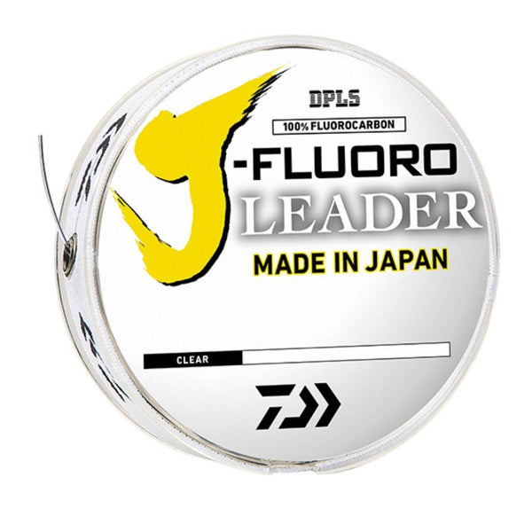 Daiwa 50 Yard 100% Fluorocarbon J-fluoro Fishing Leader - 30 Lb