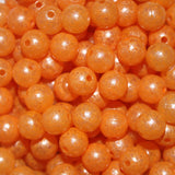 TroutBeads Mottled Beads - Mango Egg