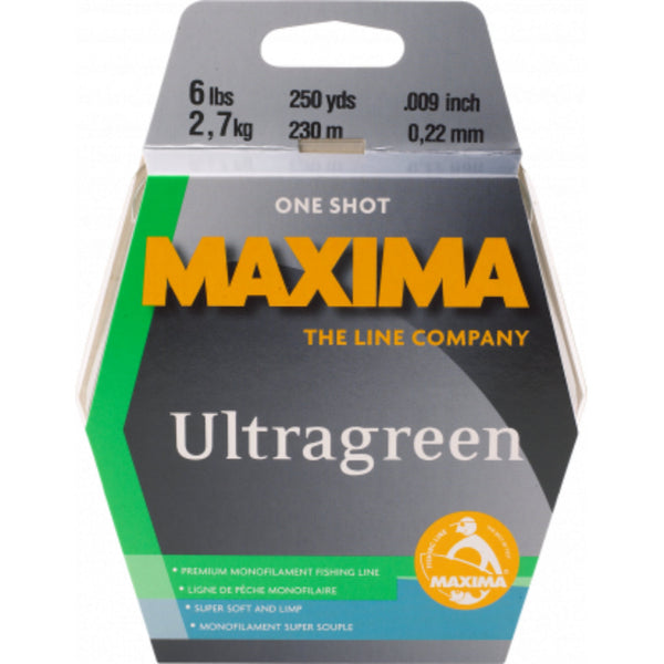 Maxima Ultragreen One Shot Monofilament