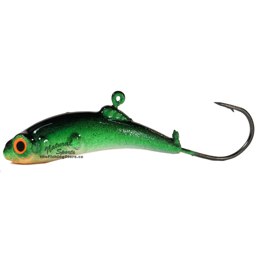Meegs Ice Jig Black Green 
