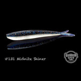 Midnite Shiner Lunker City Fin-S Fish 4" Minnow