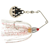 Silver Clear Silver Red Strike King Mini-King Spinnerbait