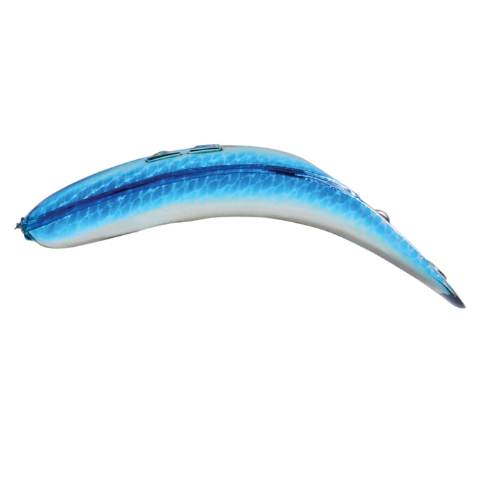 Metallic Silver Blue Scale Yakima Flatfish Salmon/Steelhead Plug - F-7, X-4, U-20