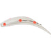 Metallic Silver Clown Yakima Flatfish Salmon/Steelhead Plug - F-7, X-4, U-20