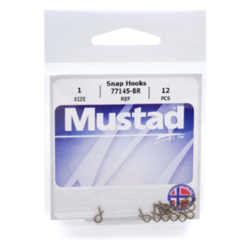 Mustad Easy Snap Hooks – Natural Sports - The Fishing Store