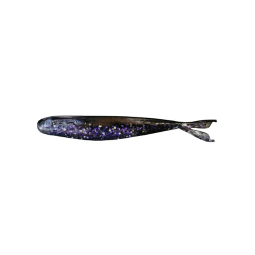 Deep Purple Grumpy Baits Minn-Fin 4" Soft Minnow