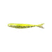 Lime Ricky Grumpy Baits Minn-Fin 4" Soft Minnow