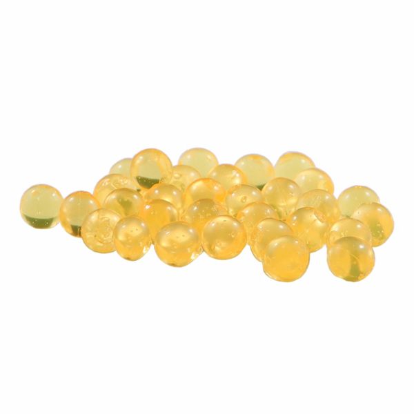 Natural Orange Cleardrift Clear Soft Beads