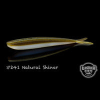 natural Shiner Lunker City Fin-S Fish 4" Minnow