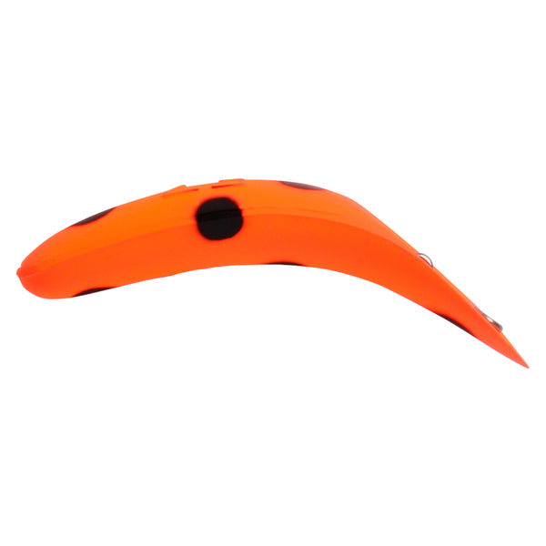 Fluorescent Orange Yakima Flatfish Salmon/Steelhead Plug - F-7, X-4, U-20