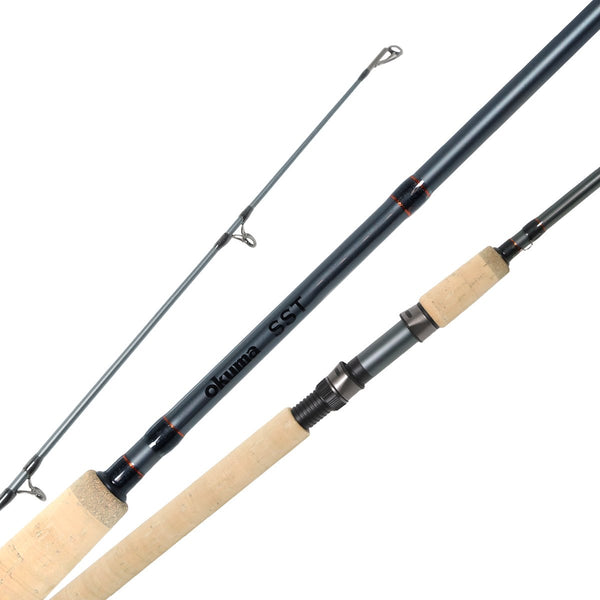 KUFA Sports IM8 Salmon Steelhead Chinook Chum COHO Pink Sockeye humpy Bait Casting  Fishing Rods, 8'6 Medium 