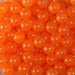 TroutBeads Mottled Beads - Orange Clear