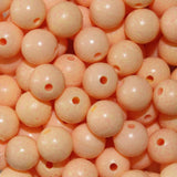 TroutBeads Mottled Beads - Peach Fuzz