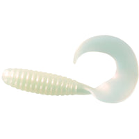 Pearl White Mister Twister 5" Curly Tail Grub