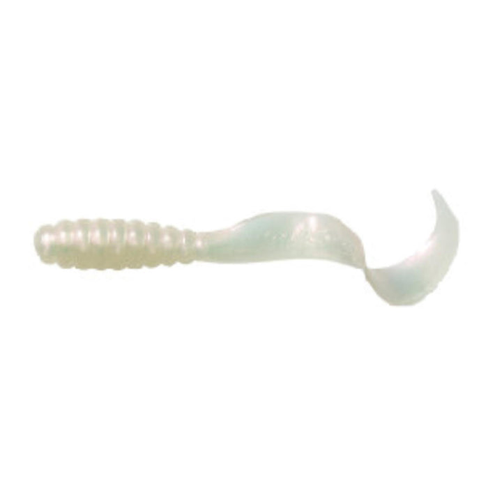 Pearl White Mister Twister 4" & 6" Twister Grub