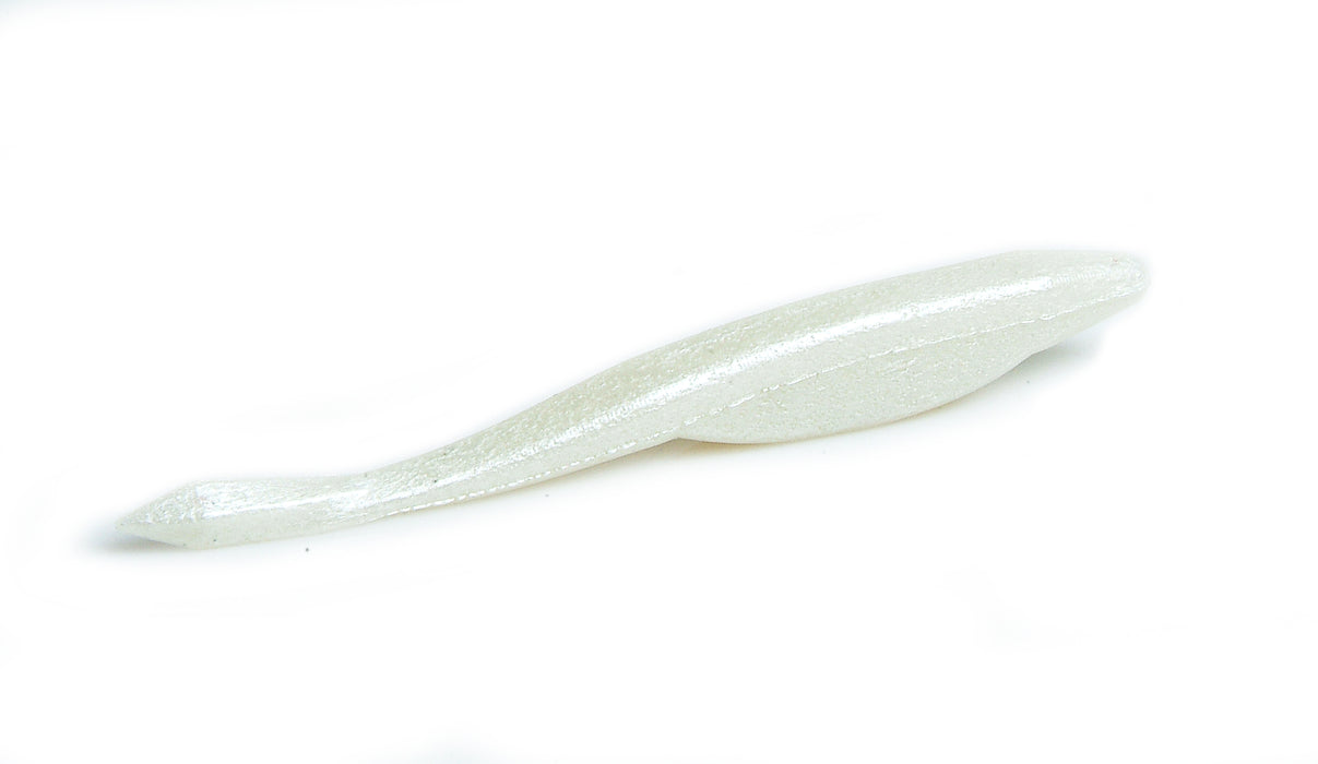 Pearl White Gary Yamamoto D-Shad - 5" Soft Jerkbait