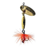 Gold Orange Panther Martin Dressed Xtra Long Dressed Trout Spinner