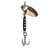 Gold Black Yellow Panther Martin Xtra Long Trout Spinner