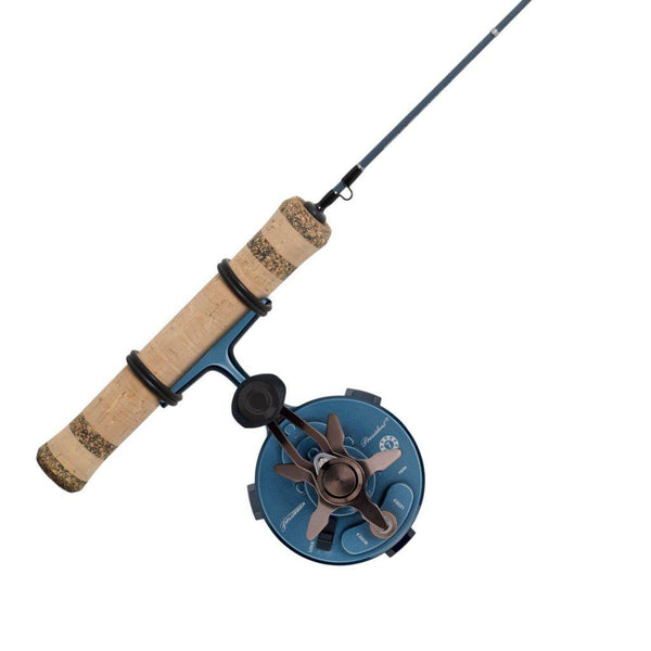 Pflueger President Inline Reel Ice Fishing Combo – Natural Sports - The  Fishing Store