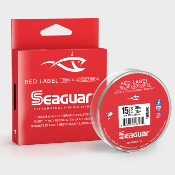 Seaguar Red Label 100% Fluorocarbon 200 Yard Fishing Line (8-Pound), Fluorocarbon  Line -  Canada