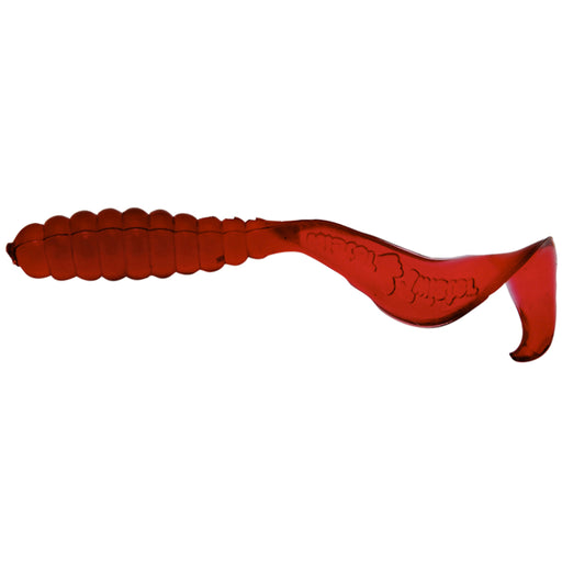 Red Mister Twister 3" Meeny Original Curly Tail Grub