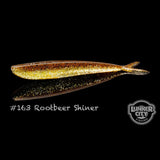 Rootbeer Shiner Lunker City Fin-S Fish 4" Minnow