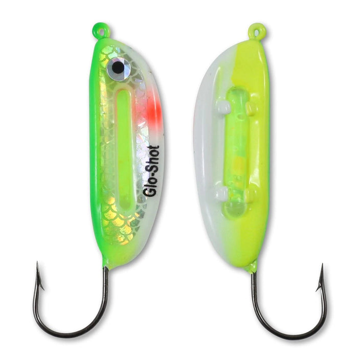 Super Glo Perch Northland Glo-Shot Ice Fishing Jig