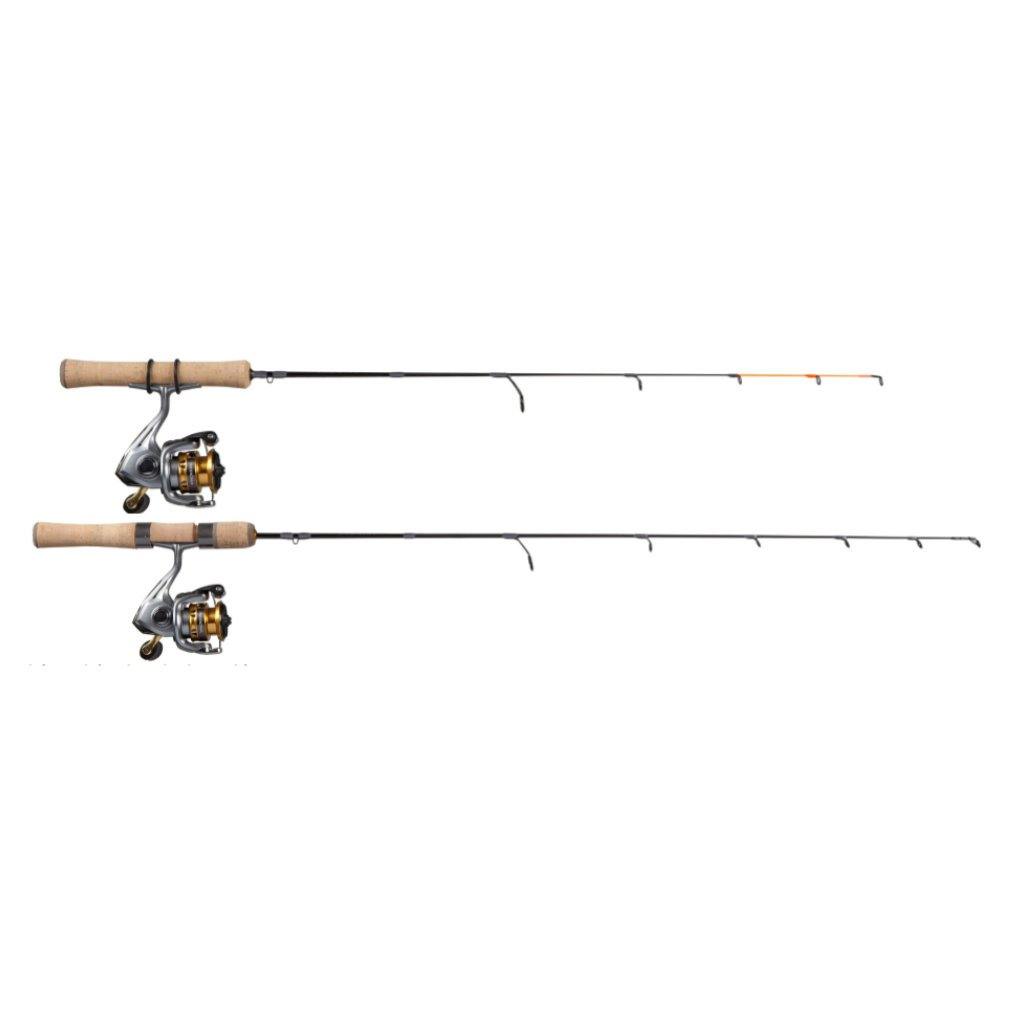 Sedona 500 Ice Fishing Spinning Combo, 28 M - Gold/Silver - Ramsey Outdoor