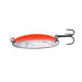 Silver Orange Williams Bully Fishing Spoon
