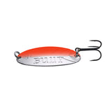 Silver Orange Williams Bully Fishing Spoon