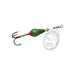Silver Green Mepps Aglia Brite Inline Spinner