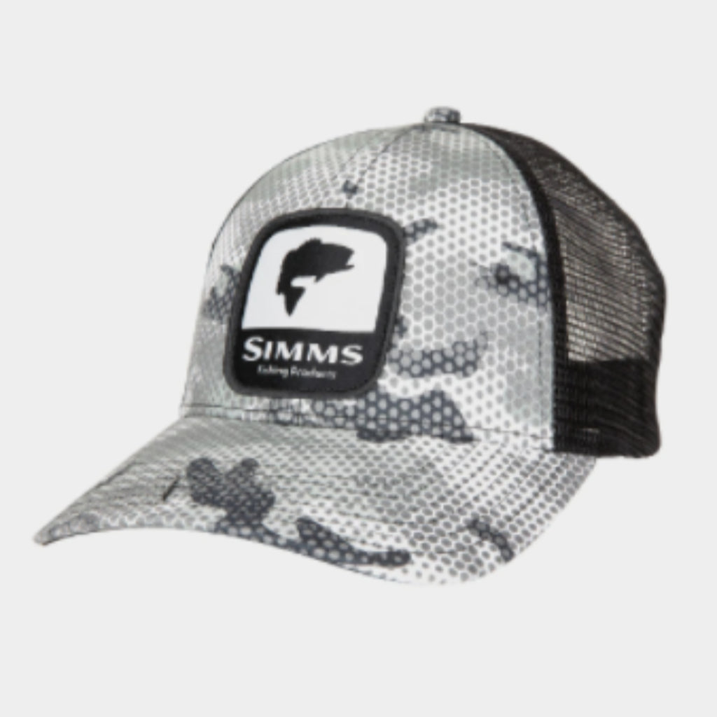Simms Bass Patch Trucker Hat  Natural Sports – Natural Sports